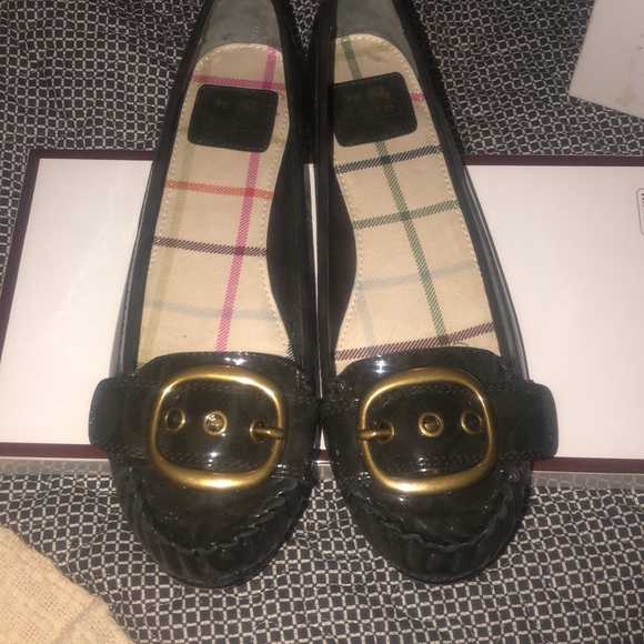 Coach Flat Buckle Toe Shoes - Picture 2 of 8